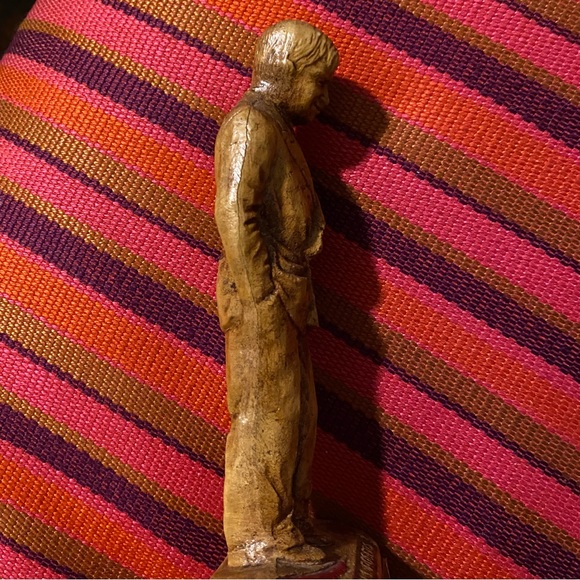 Vintage Will Rogers statue figurine tulsa community chest-red cross 1963 as is - Picture 11 of 16